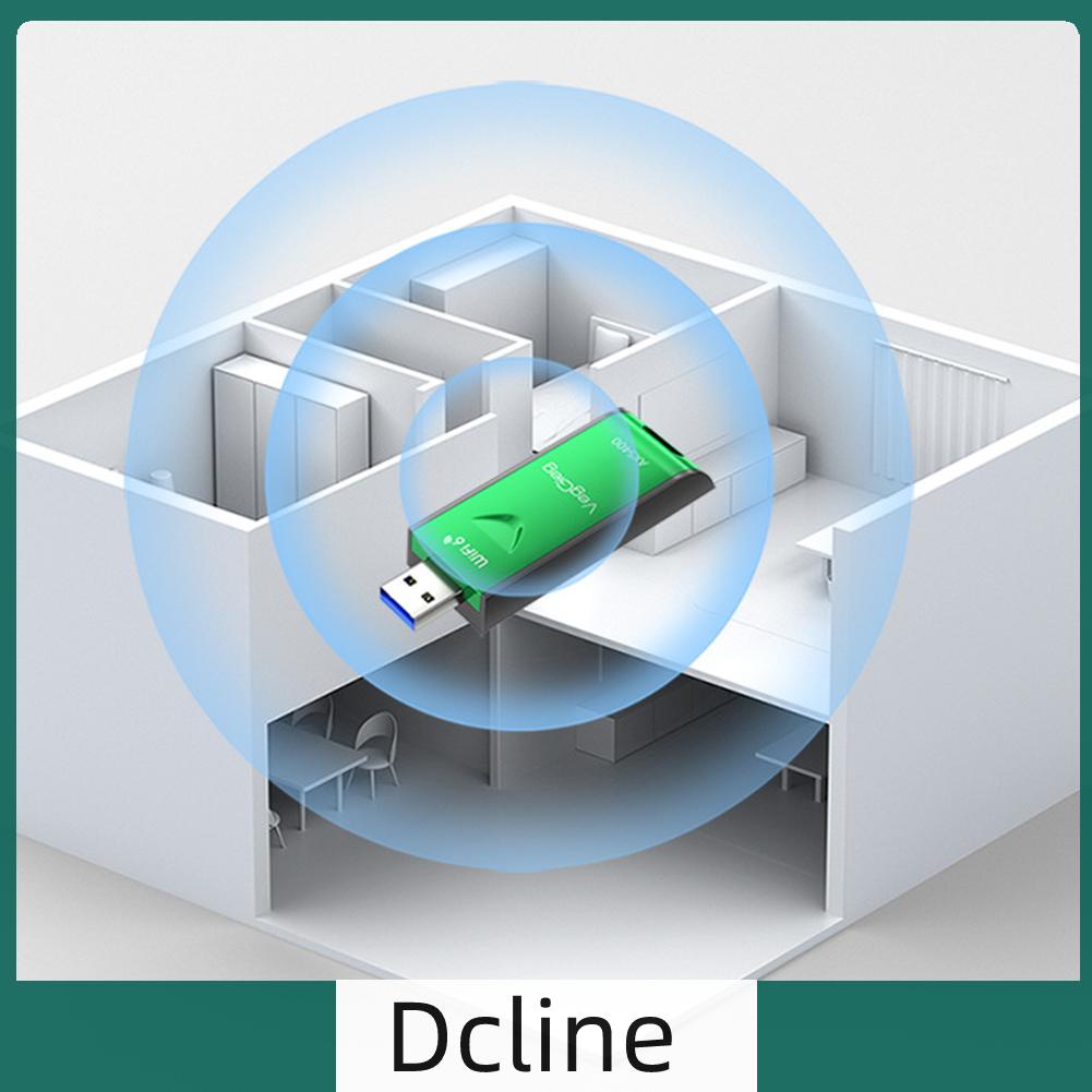 dcline-th-การ์ดรับสัญญาณเครือข่ายไร้สาย-usb-3-0-5dbi-2400mbps