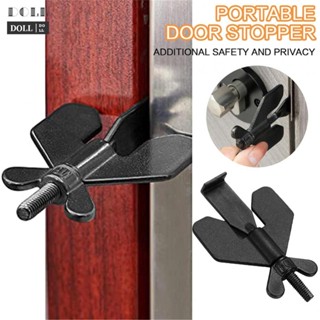 ⭐NEW ⭐Door Lock Door Stopper Home Hotel Portable Safe Device Stainless Steel