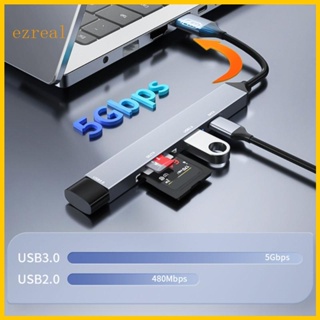 Ez 5-in-1 ฮับ USB 3 0 2 0 SD TF ชาร์จเร็วมาก สําหรับคอมพิวเตอร์ แล็ปท็อป