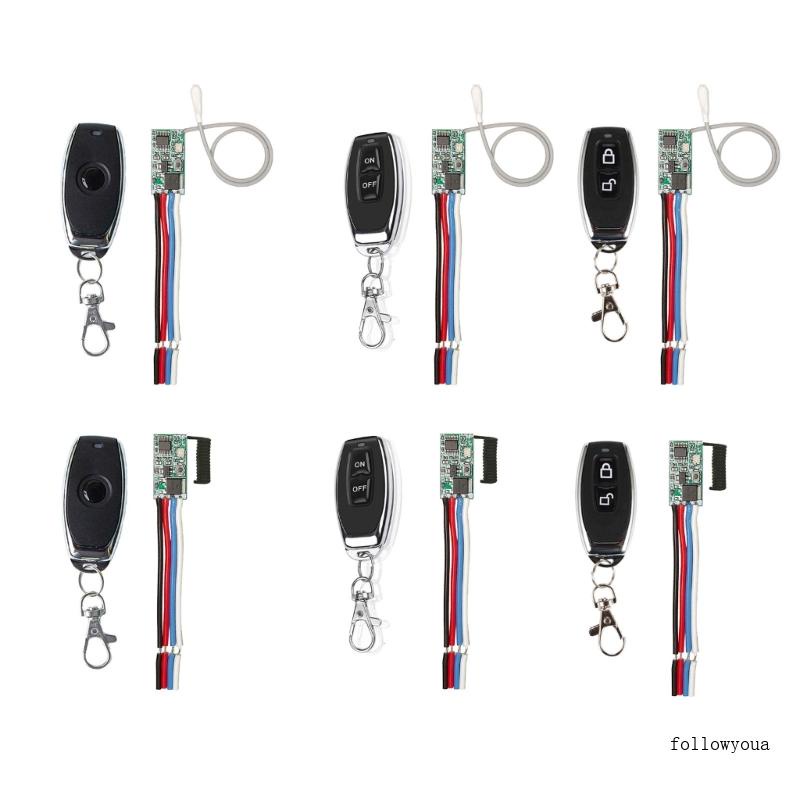 ขายดี-สวิตช์รีเลย์รับส่งสัญญาณ-รีโมตคอนโทรลไร้สาย-dc-3-6v-24v-ขนาดเล็ก