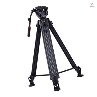 VT-3500 Camera Camcorder Tripod with Stable Middle Support - Great for Video Studio and Photography