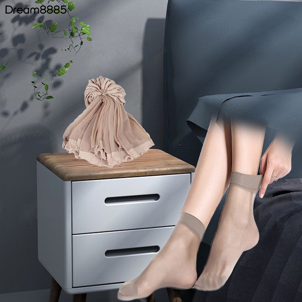 drs-ถุงเท้าข้อสั้น-ยืดหยุ่น-ระบายอากาศ-เซ็กซี่-สําหรับผู้หญิง-10-คู่