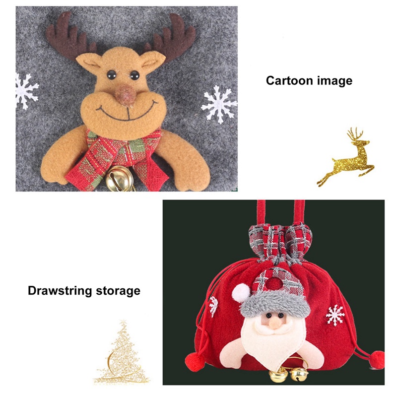 ถุงของขวัญคริสต์มาส-ผ้าถัก-ลายตุ๊กตาซานต้า-สโนว์แมน-กวาง-1-ชิ้น
