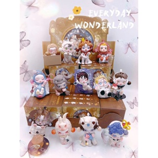 Beixiju-weekday Wonderland sp10 Popmart SKULLPANDA โมเดลฟิกเกอร์ปริศนา ของเล่นสําหรับเด็ก