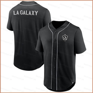 เสื้อคาร์ดิแกนเบสบอล พลัสไซซ์ 23 MLS LA Galaxy Jersey