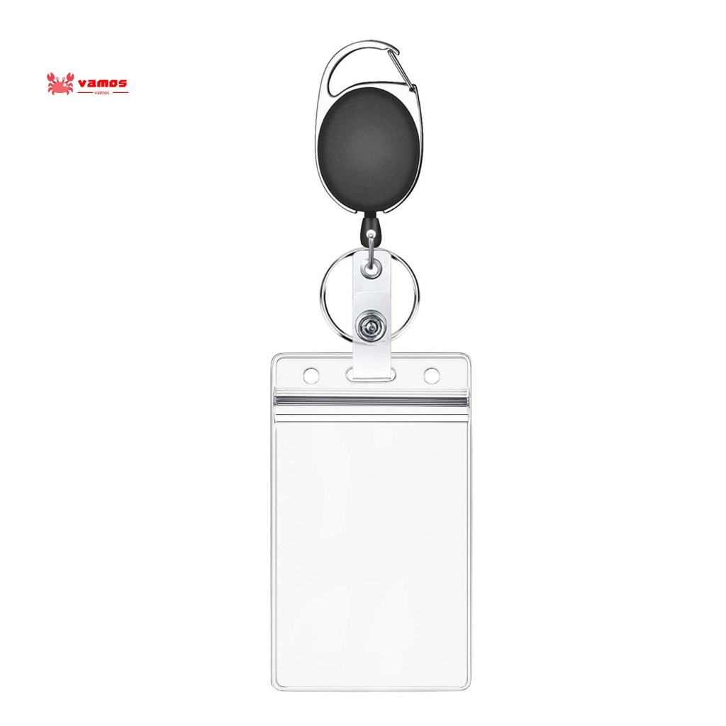 พร้อมส่ง-ที่ใส่บัตรประจําตัว-pvc-กันน้ํา-กันฝุ่น-ทนทาน-พับเก็บได้-ปลอดภัย-สําหรับบัตรประจําตัวประชาชน