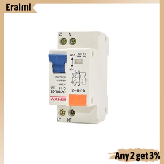 Eralml ตัวป้องกันสายไฟรั่ว เฟสเดียว 220V DZ30LE