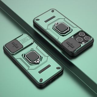 เคสมือถือ TPU พร้อมแหวนแม่เหล็ก กันกระแทก สําหรับ iPhone 15 Pro Max Plus iPhone 14 13 Pro Max Plus
