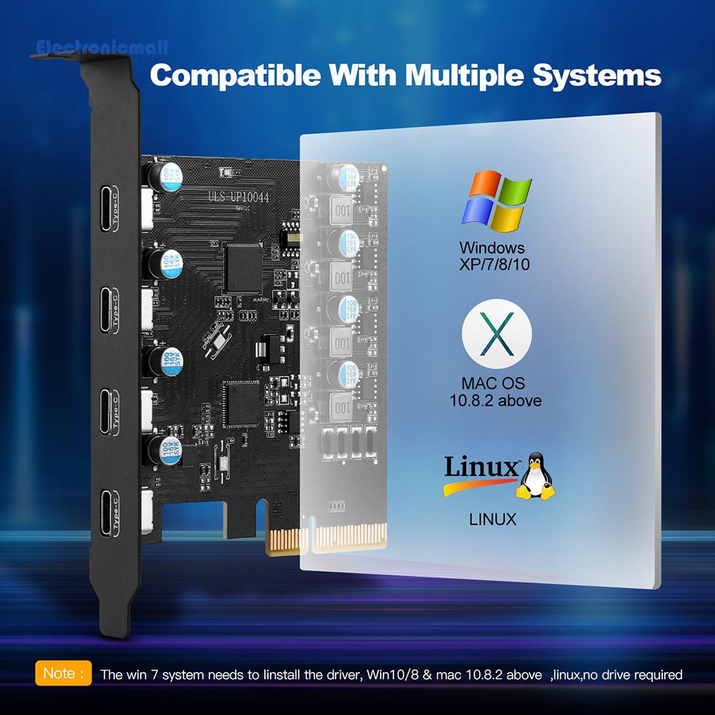 electronicmall01-th-บอร์ดขยายการ์ดไรเซอร์-5v-20gbps-สําหรับ-windows7-8-10-mac-os-linux-q