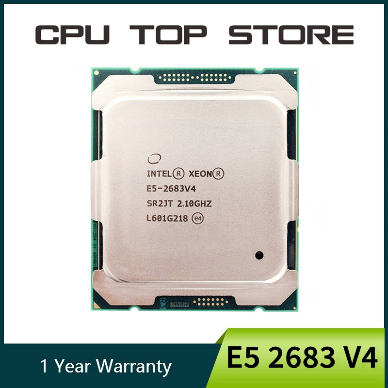โปรเซสเซอร์ CPU Intel Xeon E5 2683 V4 E5 2683V4 2.1GHz sixteen Core 40M ...