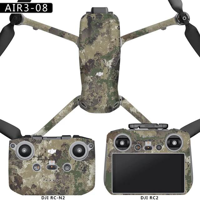 สติกเกอร์ PVC กันน้ํา ไม่มีกาวในตัว สําหรับโดรน DJI Air 3 RC2 RCN2 ...