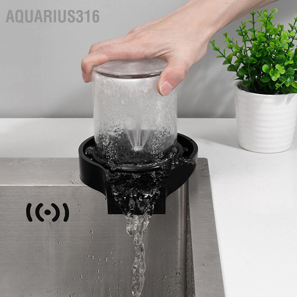 aquarius316-เครื่องล้างถ้วยแรงดันสูงสแตนเลสอ่างล้างจานอัตโนมัติถ้วยล้างสำหรับห้องครัวที่บ้าน