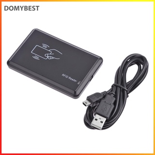 ❤ Domybest เครื่องอ่าน RFID พอร์ต USB ลําโพงในตัว สําหรับเข้าร่วมการควบคุมการเข้างาน