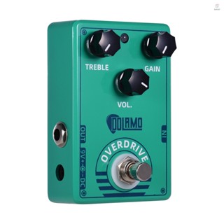 Btt Dolamo D-12 Overdrive แป้นเหยียบเอฟเฟคกีตาร์ พร้อมตัวควบคุมระดับเสียงแหลม สําหรับกีตาร์ไฟฟ้า