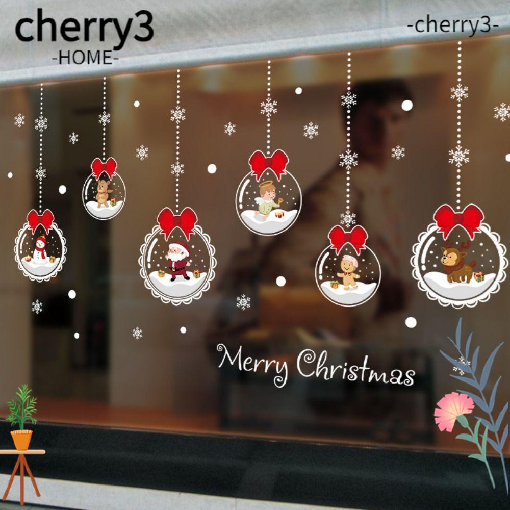 cherry3-สติกเกอร์ไวนิล-มีกาวในตัว-ลอกออกได้-สําหรับติดตกแต่งผนัง-กระจก-ประตู-หน้าต่าง