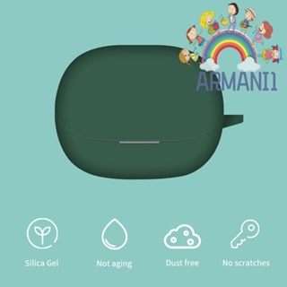 [armani1.th] เคสหูฟังซิลิโคน สีเขียว สําหรับ Xiaomi Buds 4 Pro