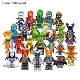 Blowgentlywind ชุดของเล่นตัวต่อฟิกเกอร์ Ninjago Kai Jay Sensei Wu Master 24 ชิ้น