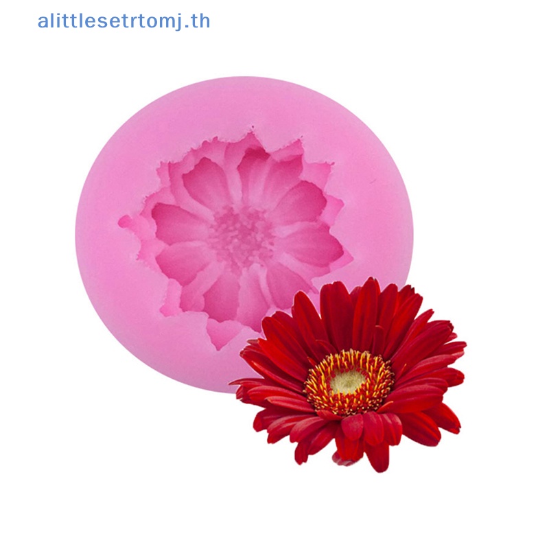 alittlese-แม่พิมพ์ซิลิโคน-รูปดอกเดซี่-สําหรับทําคัพเค้ก-ช็อคโกแลต-diy