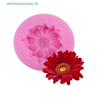 Alittlese แม่พิมพ์ซิลิโคน รูปดอกเดซี่ สําหรับทําคัพเค้ก ช็อคโกแลต DIY