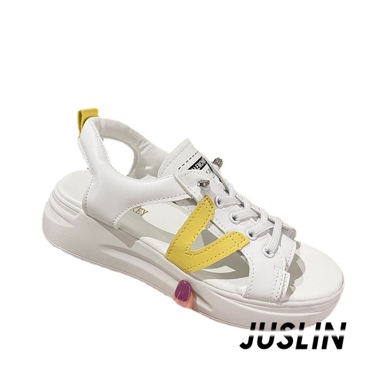 juslin-รองเท้าแตะผู้หญิง-ส้นแบน-ใส่สบาย-สไตล์เกาหลี-รองเท้าแฟชั่น-2023-ใหม่-ทันสมัย-trendy-สวยงาม-ทันสมัย-b98g1rb-37z230910