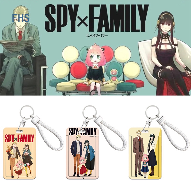 fhs-เกมใหม่-spy-x-family-ที่ใส่บัตรนักเรียน-id-card-meal-cardrope-zhongli-kokomi-peripheral-card-holder