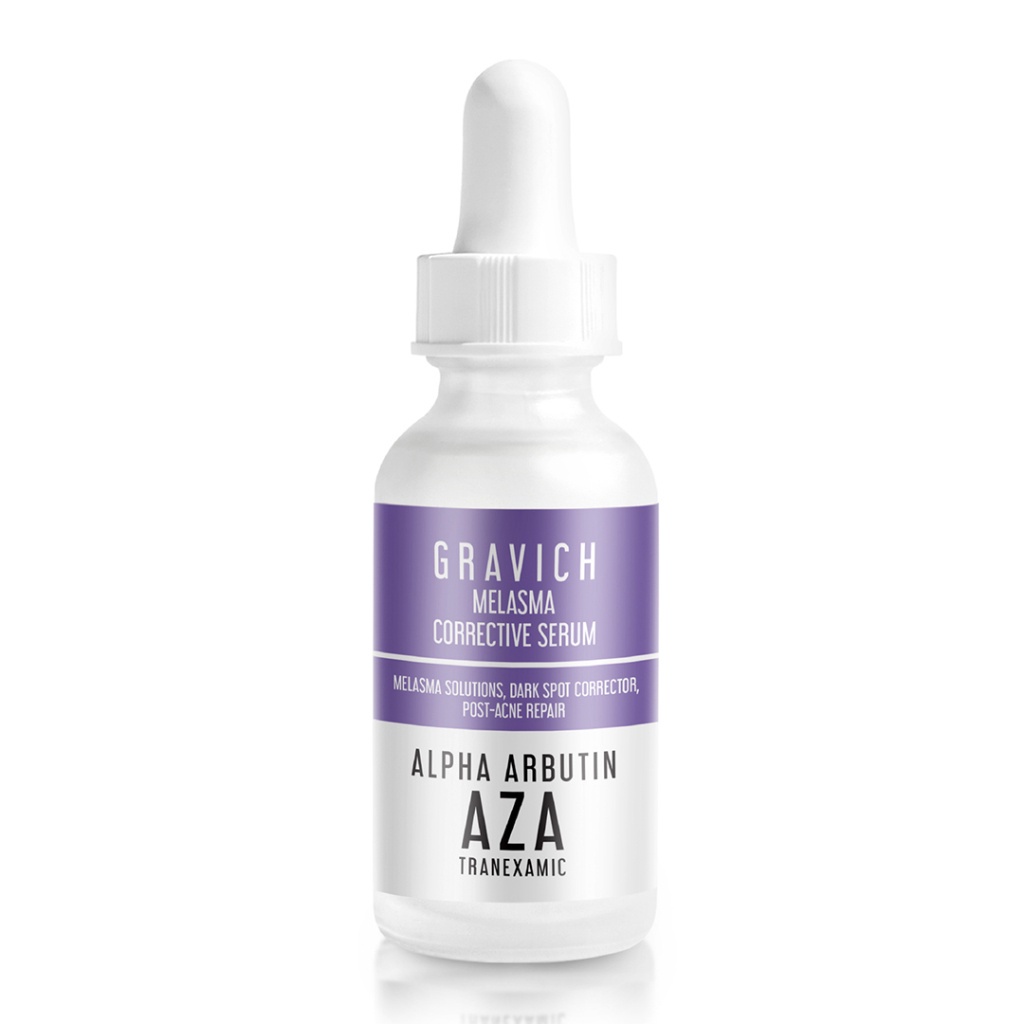 gravich-melasma-corrective-serum-aza-30ml-เซรั่มลดฝ้า-กระ-จุดด่างดำ-กราวิช-ผิวเนียนสวย-บำรุงหน้าผิว