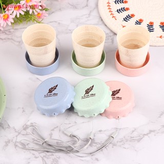 Adagu แก้วกาแฟ ถ้วยชา แบบพับได้ ยืดหดได้ แบบพกพา 1 ชิ้น