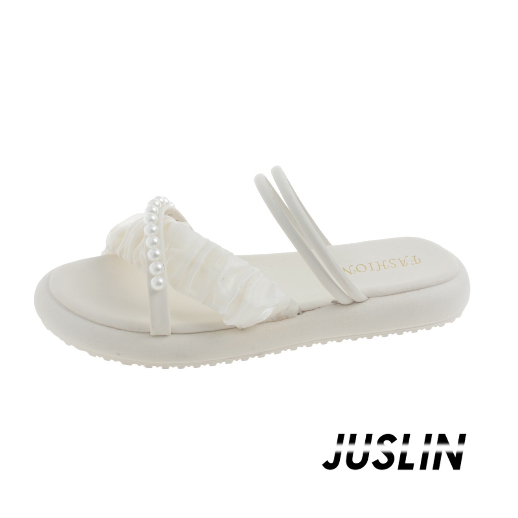 juslin-รองเท้าแตะผู้หญิง-ส้นแบน-ใส่สบาย-สไตล์เกาหลี-รองเท้าแฟชั่น-2023-ใหม่-สวย-ทันสมัย-ทันสมัย-beautiful-b98g0yj-37z230910