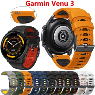 สายนาฬิกาข้อมือ 22 มม. สําหรับ Garmin Venu 3 Garmin Venu 3