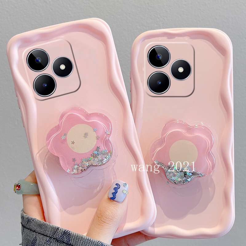 เคสโทรศัพท์มือถือ-ซิลิโคนนิ่ม-กันกระแทก-ลายดอกทานตะวัน-พร้อมขาตั้ง-สําหรับ-infinix-hot-30i-hot30-hot-30-play-tecno-spark-10c-spark10-pro-tecno-camon20-camon-20-pro-4g-5g