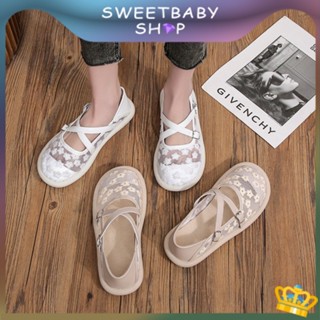 Sweetbaby💋ส่งเร็ว🚚รองเท้าแมรี่เจน พื้นนิ่ม ระบายอากาศได้ดี แฟชั่นฤดูร้อน 2023