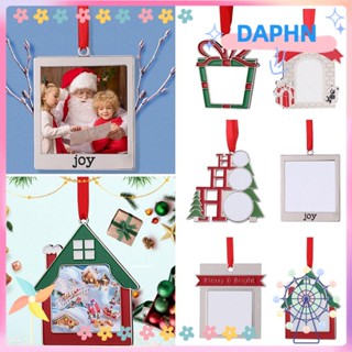 Daphs เครื่องประดับตกแต่งต้นคริสต์มาส โลหะผสมสังกะสี รูปการ์ตูนซานตาคลอส กวาง คริสต์มาส โรงแรม