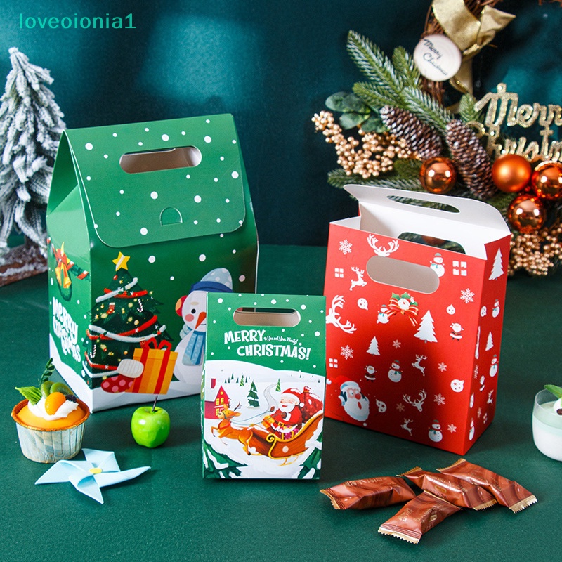 loveoionia1-ถุงของขวัญคริสต์มาส-ปีใหม่-ลายเกล็ดหิมะ-ตังเม-คุกกี้-กล่องบรรจุภัณฑ์เบเกอรี่-สําหรับเด็ก-ตกแต่งปาร์ตี้คริสต์มาส-ia