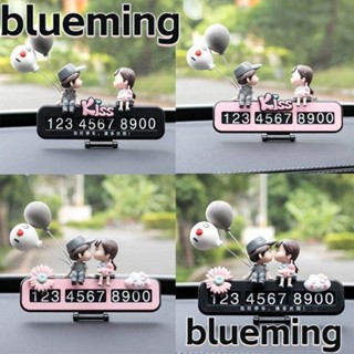 Blueming2 ลูกโป่ง ลายการ์ตูนน่ารัก สําหรับตกแต่งภายในรถยนต์ชั่วคราว