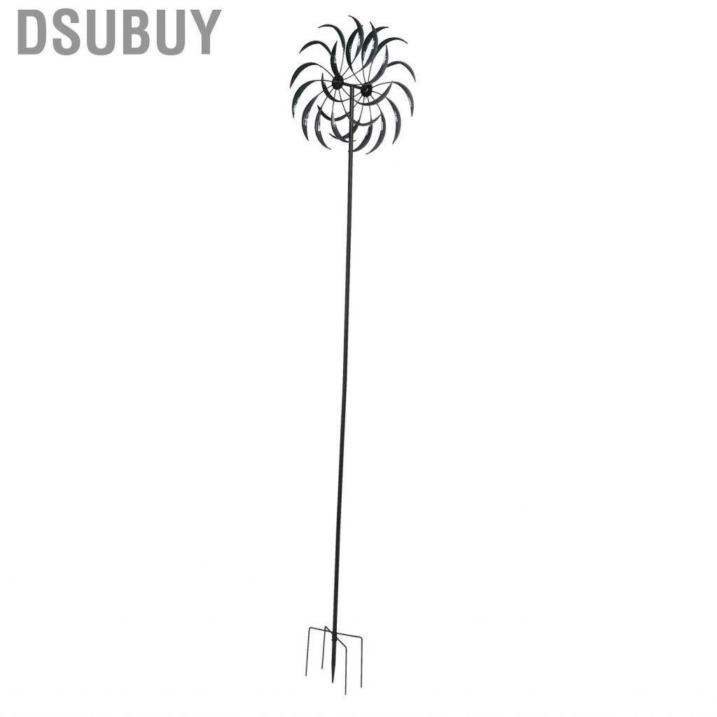 dsubuy-garden-wind-double-layer-metal-windmills-spinners-w-ground-deco-hg