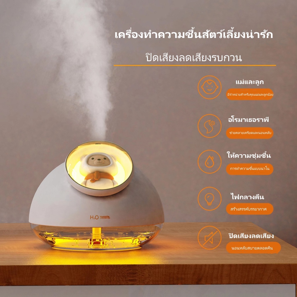 ไทยแลนด์สปอต-air-aroma-mini-humidifier-เครื่องฟอกอากาศอโรมา-ตัวกระจายกลิ่น-szq001