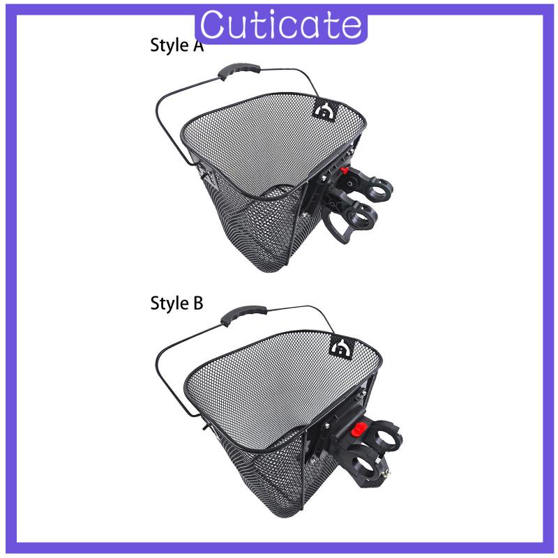 cuticate-ตะกร้าเก็บของ-กันน้ํา-สําหรับติดแฮนด์รถจักรยานไฟฟ้า-จักรยานพับได้