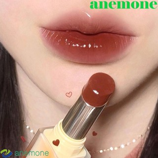 Anemone ลิปสติก ลิปกลอส เนื้อเจลลี่ กันน้ํา ติดทนนาน ไม่เหนียวติดถ้วย ให้ความชุ่มชื้น เรียบเนียน เคลือบริมฝีปาก เครื่องมือแต่งหน้าเกาหลี