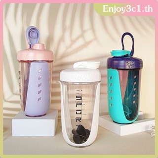 600ml กวนขวดเขย่าพลาสติกกวน BPA ฟรีโปรตีน Shake ถ้วยป้องกันการรั่ว LIFE09