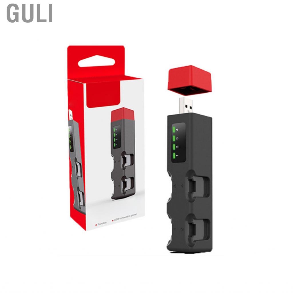 Guli Charging Dock Multifunction Indicator Mini USB Station for Switch ...