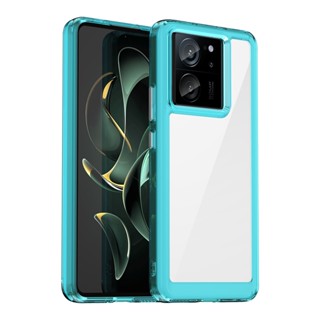 สําหรับ Xiaomi Redmi K60 Ultra เคส ELVEV กันกระแทก โปร่งใส ป้องกันลายนิ้วมือ เคสป้องกัน TPU นิ่ม