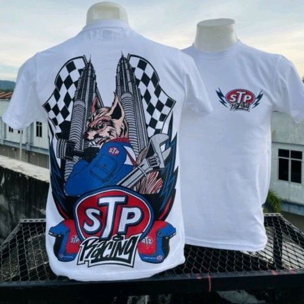 เสื้อยืด-stp-racing-หน้าจอสัมผัส-ซิลค์สกรีนทานาม-พิมพ์ลาย-พรีเมี่ยม