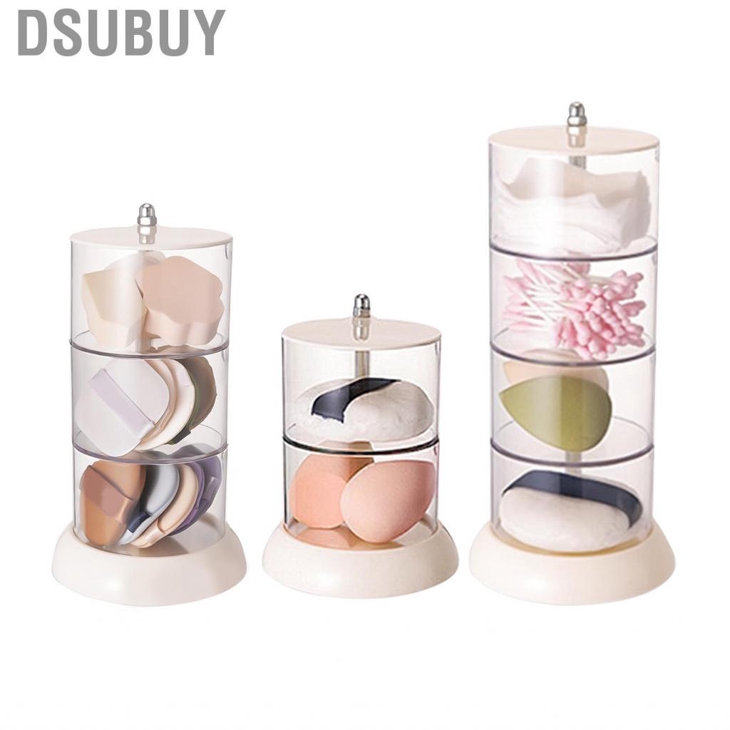 dsubuy-multi-layer-puff-organizer-plastic-user-friendly-storage-case-white-for-home