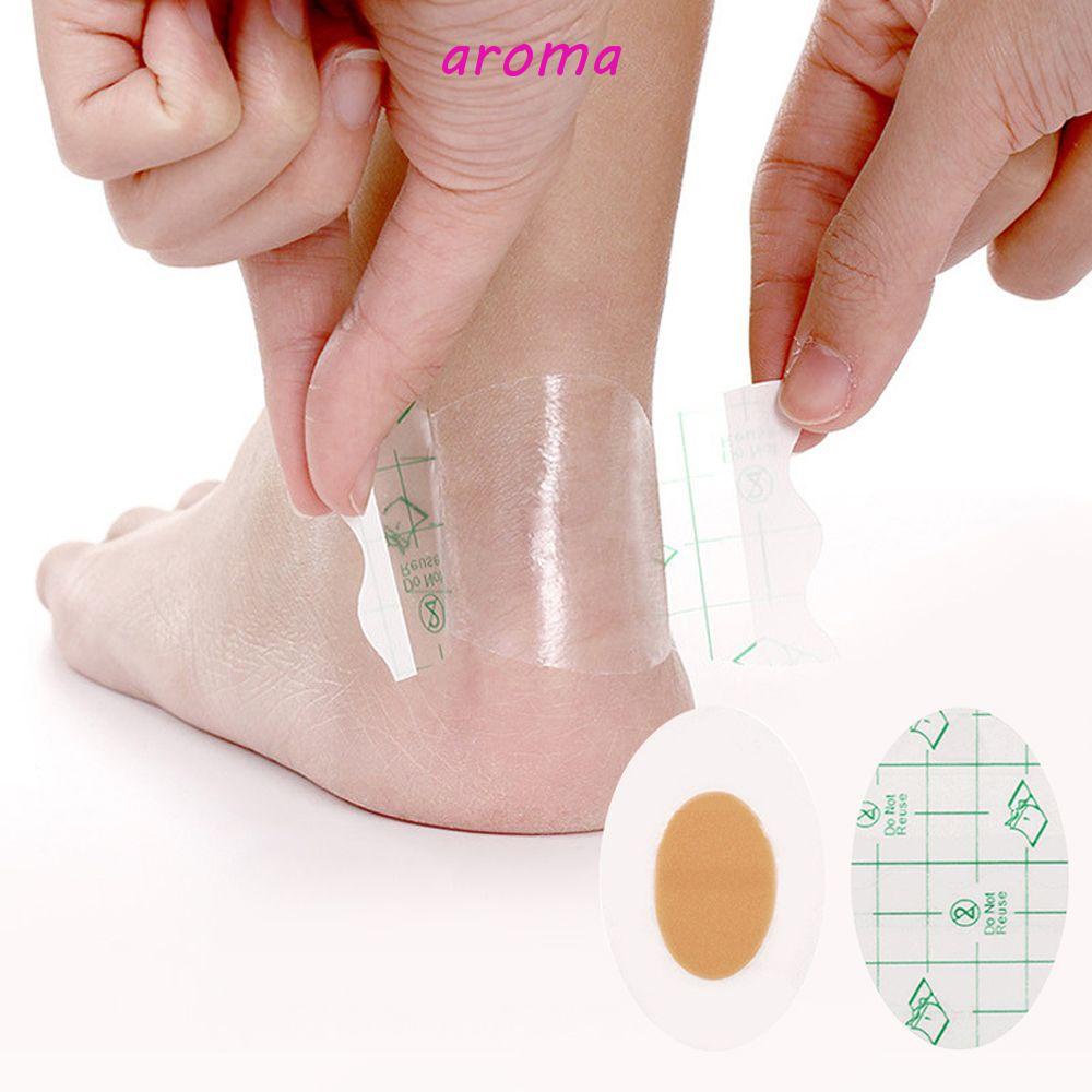 aroma-แผ่นสติกเกอร์ติดส้นเท้า-ป้องกันอาการเสียดสี-แบบใช้แล้วทิ้ง-20-ชิ้น