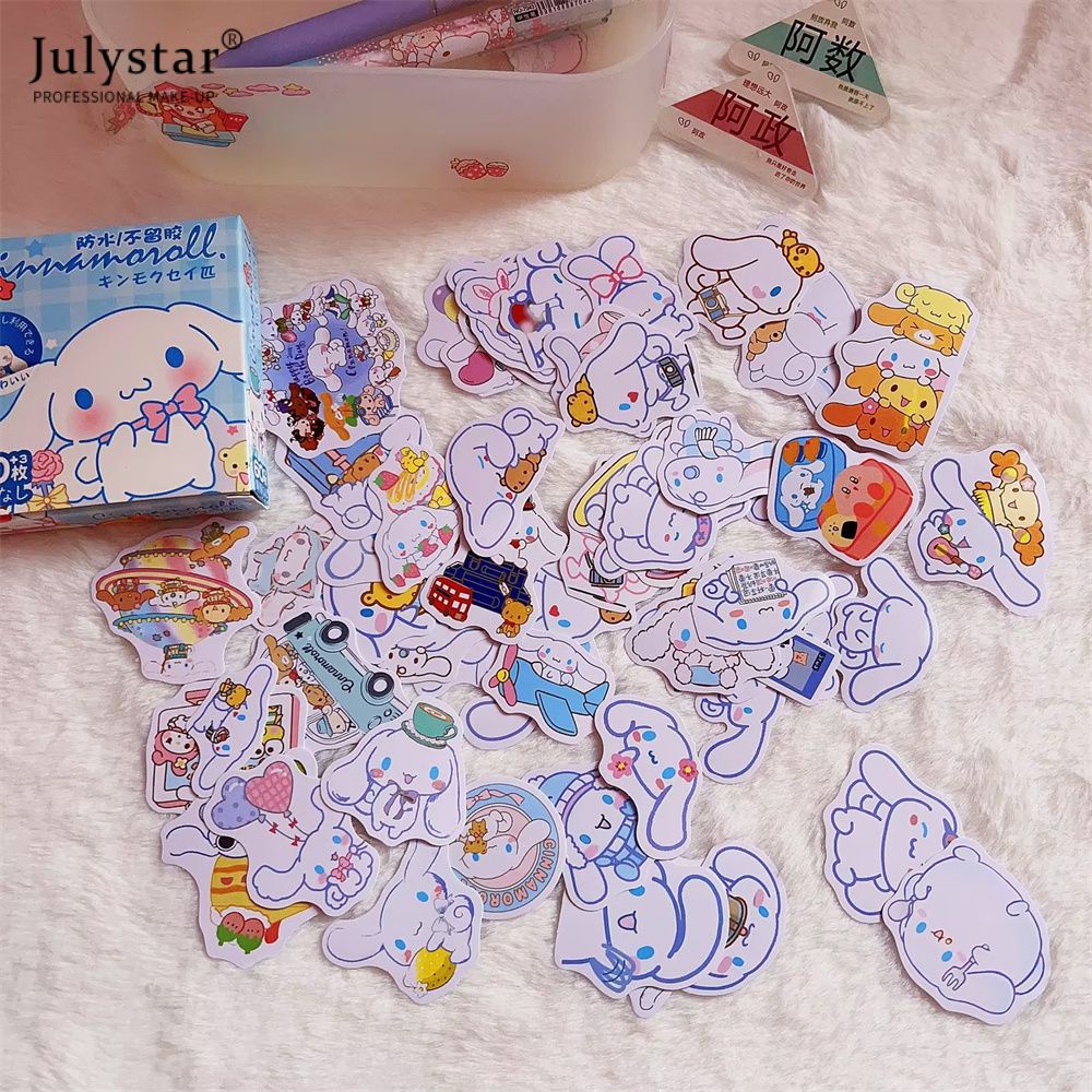 julystar-kawaii-sanrio-kuromi-สติ๊กเกอร์การ์ตูนสำหรับเด็ก