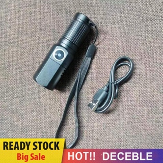 [Deceble.th] โคมไฟ P50 ซูมได้ 3 โหมด ขนาดเล็ก สว่างมาก สําหรับตั้งแคมป์กลางแจ้ง