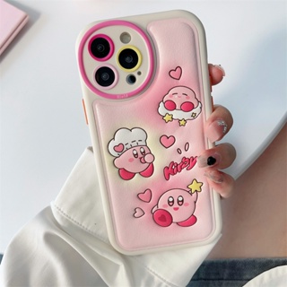 เคสโทรศัพท์มือถือ กันกระแทก ลายการ์ตูน Kirby สําหรับ IPhone 15 Ultra 11 12 13 14 Pro Max 15 Pro Max 14 Pro 13