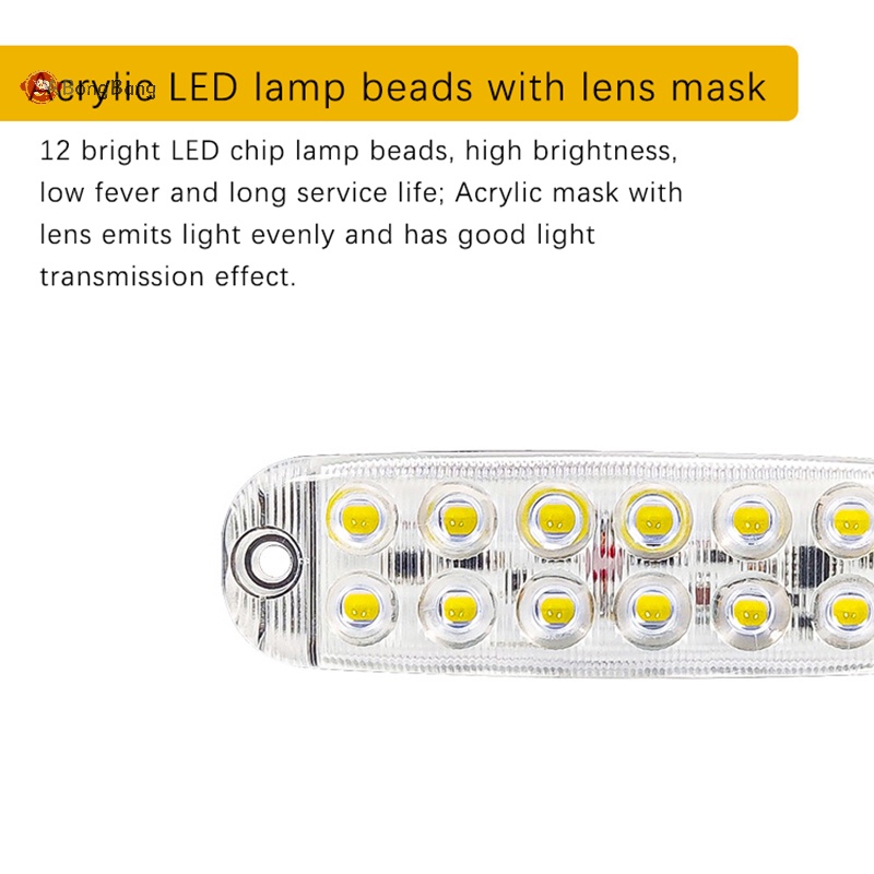 abongbang-ไฟเตือนฉุกเฉิน-led-2-ชิ้น-สําหรับรถยนต์-รถบรรทุก-รถพ่วง-รถพ่วง