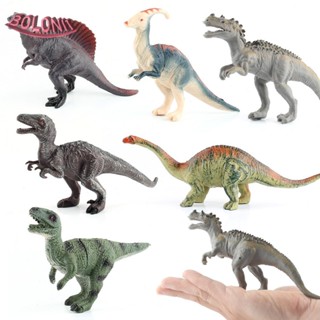 โมเดลฟิกเกอร์ไดโนเสาร์จําลอง BO Tyrannosaurus Rex แบบสร้างสรรค์ ของเล่นสําหรับเด็ก