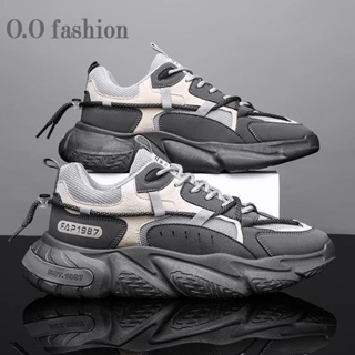 O.O fashion   รองเท้าผ้าใบผู้ชาย รองเท้าลำลองผู้ชาย  ผ้าใบแฟชั่น สไตล์เกาหลี กีฬากลางแจ้ง ทำงาน ลำลอง ทันสมัย High quality Beautiful ทันสมัย XYD2390MR5 37Z230910
